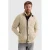 PME Legend gebreid vest met kabels en wol – ecru