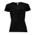 SOLS Dames/dames Sportief T-Shirt met korte mouwen (Zwart)