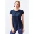 Dames Korte Mouwen Crew Neck T-shirt