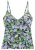 s.Oliver Tankinitop  navy / duifblauw / groen / lichtgroen