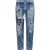 Dsquared2 Denim Cool Guy Patch Jeans Marineblauw