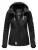 Marikoo dames softshelljas – Kleine Zicke, warm met capuchon & fleecevoering