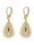 DKNY Oorbellen  goud / transparant