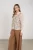 Nukus Aysha Blouse Feathers Nkf02179 Blouse 9 Sand