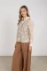 Nukus Aysha Blouse Feathers Nkf02179 Blouse 9 Sand