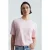 Dames Katoenen Crew Neck T-Shirt