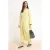Trendyol Modest Dames Donkerblauw Effen Maxi Lang Casual A-lijn Modest Jurken