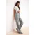 TRENDYOLMİLLA Dames Grijs Effen Wijde pijp Hoge taille Jeans