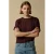 Sissy-Boy T-shirt donkerbruin