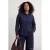 Trendyol Curve Dames Donkerblauw Effen Lang Peplum Grote maten Overhemden