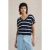 We Fashion Knitted Pullover Dark Blue