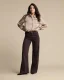 Red Button Claudette Tencel Twill L33 Srb5157 Broek Espresso-l33