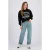 Raizzed sweater met print – zwart