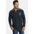 Jan Vanderstorm regular polo Plus Size BALDREK donkerblauw