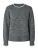 PIECES Trui ‘PCIVY’  grijs gemêleerd