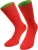 normani Sokken  groen / rood