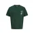 JACK & JONES JUNIOR rechtvallend T-shirt met backprint – groen