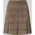 Rich & Royal Minirok met viscose met stolpplooien