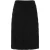 Zwarte Viscose Rok