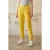 Mid-Waist Geprinte Katoen Lycra Joggingbroeken