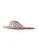 Next Teenslipper  donkergroen / oranje / kersrood / wolwit