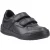 Hush Puppies Sully Leren Zwarte Schoenen Voor Jongens