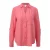 Viscose Blouse Met Opgerolde Mouwen Dames QS