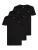 Petrol Industries Heren T-shirts 3-Pack – Ronde Hals – Korte Mouw – Katoen – Regular Fit – Multipack van 3 stuks – Zwart –