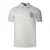 Aquascutum Aldis London Logo Grey Polo Shirt