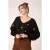 Love trui in zwart en goud