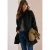 Lange blouson met wol