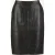 By-Bar Basic Leather Skirt Black