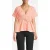 Summum Woman Top Cotton Single Jersey With Crispy Poplin Pink Salmon