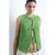 TOPSHOP vest groen gebreid