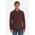 No Excess regular fit twill overhemd – cayenne
