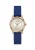 GUESS Analoog horloge ‘ Starstruck’  blauw / rose-goud