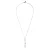 Orphelia ‘Aada’ Dames 925 Zilveren Ketting met Hanger – Zilver/Rosé ZH-7433