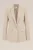 WE Fashion – Dames Slim fit blazer – Slim Fit – Beige –