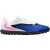 Nike Phantom 6 platte voetbalschoenen voor volwassenen (unisex) (Blauw/Wit/Roze)
