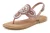 LASCANA Teenslipper  rosa / oudroze / wit