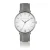 Lederen horloge voor vrouwen Amelia Parker Pure Grey