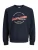 Jack & Jones Heren trui jjelogo sweatshirt logo print donker