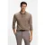 BOSS Pado regular fit polo met logo – bruin
