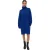 Vero Moda Gebreide jurk met col voor dames (Blauw)