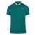Cavalli Class Bold Stripe Collar Groen Poloshirt