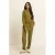 Expresso travelstof tapered broek – groen