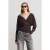 Slim Fit V-hals Wikkeltop