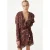 IRO Paris Chaytonspe Dress Mixed Red