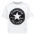 CONVERSE Shirt  zwart / wit