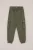WE Fashion – Jongens regular fit joggingbroek met cargozakken – Regular fit – Olijfgroen – Katoen –
